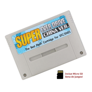 EverDrive Flashcard + MicroSD Adaptador para Super Nintendo SNES