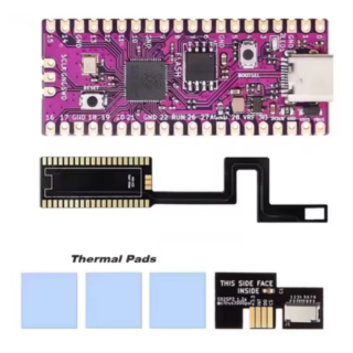 PicoBoot Raspberry Pi Pico RP2040 + Flex de instalación + sd2sp2 para Nintendo GameCube GC DOL - 001