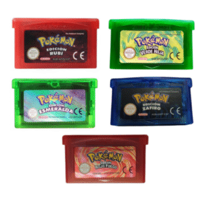 Juego Cartucho Pokemon Verde Hoja / Rojo Fuego / Esmeralda / Zafiro / Rubi en Español para Gameboy Advance GBA y NDS
