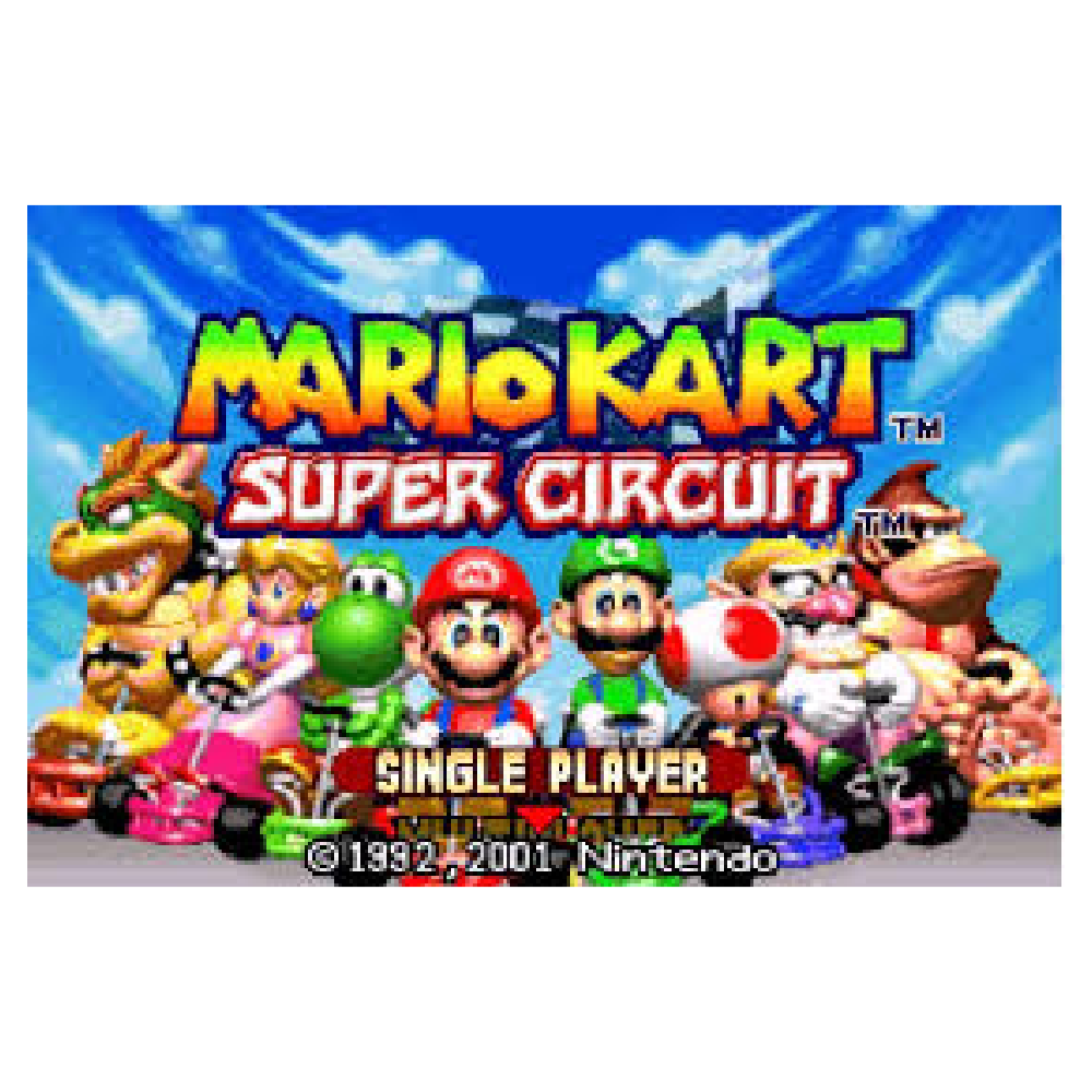 Cartucho Mario Kart Super Circuit para GBA y Nintendo DS - Imagen 2