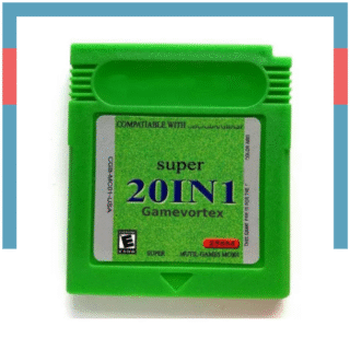 Cartucho de Juegos 20 en 1 Megaman, Mario para Gameboy Color