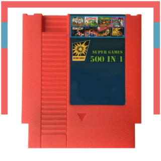 Cartucho de Juegos 500 en 1 Contra, Island, Galaga, Mario para Nintendo NES