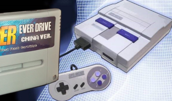 EverDrive Flashcard + MicroSD Adaptador para Super Nintendo SNES - Imagen 3