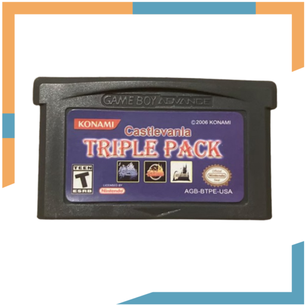 Pack Castlevania 3 en 1 para Gameboy Advance GBA y NDS