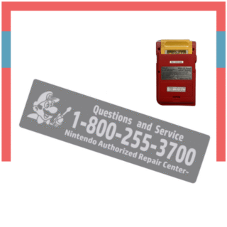 Label Stiker Etiqueta Pegatina para Gameboy Pocket GBP