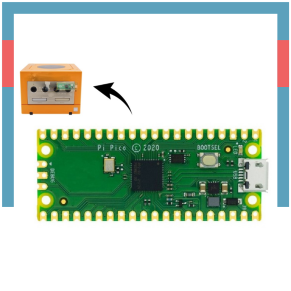 Chip PicoBoot Raspberry Pi Pico RP2040 para GameCube GC / Xbox