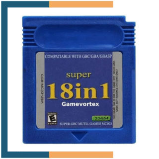 Cartucho de Juegos 18 en 1 Zelda, Metal Gear para Gameboy Color