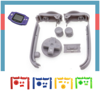 Set Botones Cruceta Gatillos Botón para Gameboy Advance GBA