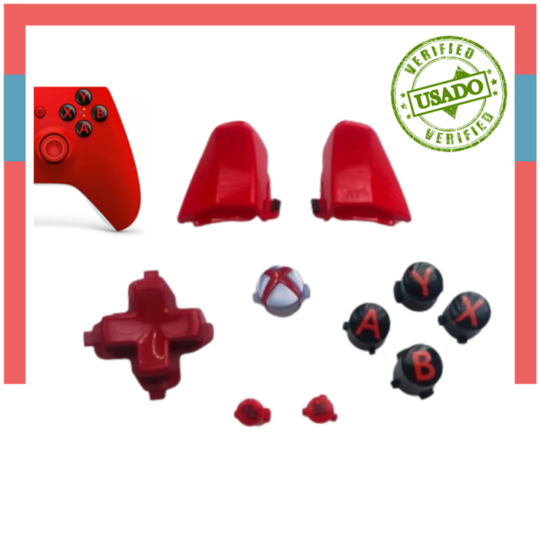 Set de Botones Cruceta Gatillos para Control Xbox S / Elite