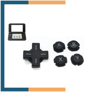 Set Botones Cruceta Botón A B X Y para Nintendo 3DS XL
