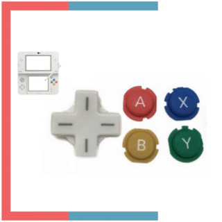 Set Botones Cruceta Botón A B X Y para Nintendo New 3DS