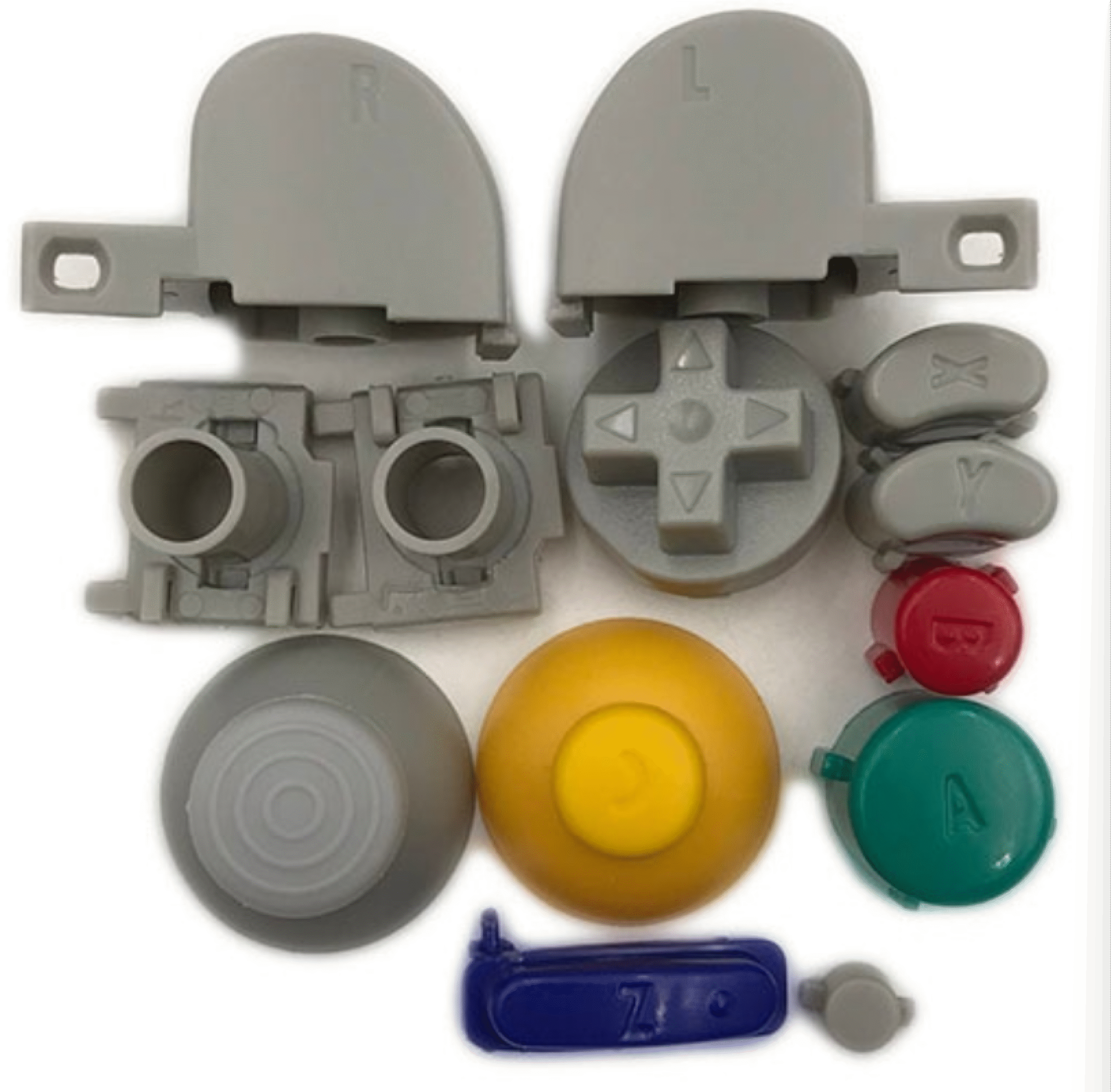 Set Botones Palancas Gatillos para Control Gamecube GC NGC - Imagen 2