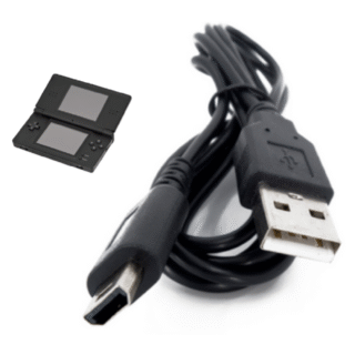Cable Cargador USB de Carga Compatible con Nintendo DS Lite