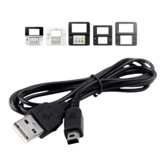 Cable Cargador USB de Carga Compatible con Nintendo 3DS / 2DS / New 3ds / New 2ds / dsi / Dsi xl
