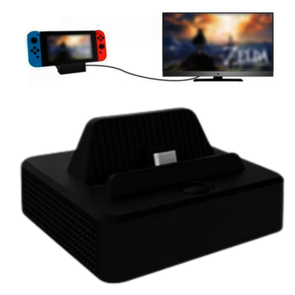 Soporte Mini Dock Dobe HDMI adaptador para Nintendo Switch - Imagen 5