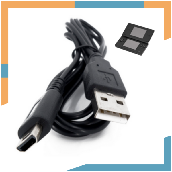 Cable Cargador USB de Carga Compatible con Nintendo DS Lite