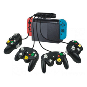 Adaptador Convertidor de x4 Controles Gamecube GC NGC para Nintendo Switch / Nintendo Wiiu / PC