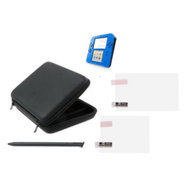 Estuche rígido + Protector de Pantalla + Lápiz táctil para Nintendo 2DS