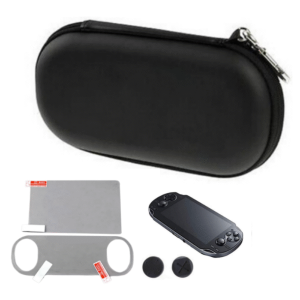 Estuche + Protector De Pantalla + 2 Cap Para Sony Psvita SLIM / FAT