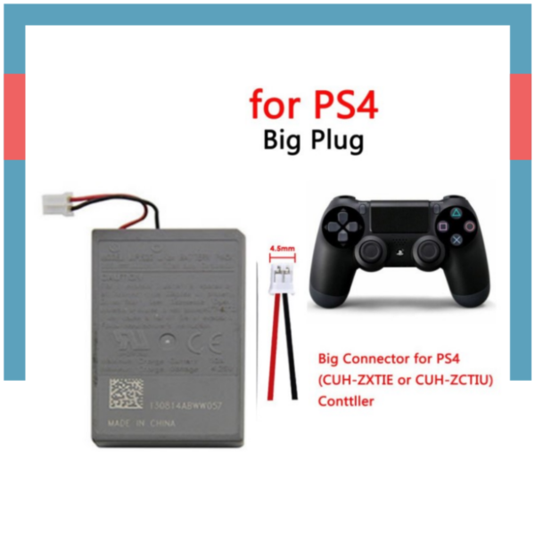 Pila Batería Battery 1000mah Litio para Sony PS4 Slim Fat 001 010 020 030 040 050 055