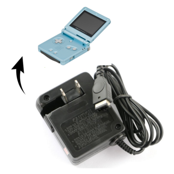 Adaptador Cargador AC Fuente Para Nintendo Gameboy Advance SP GBA SP / Nintendo Ds Fat - Imagen 2