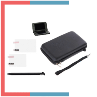 Estuche de cremallera + Protector de Pantalla + Lapiz para Nintendo New 3ds XL
