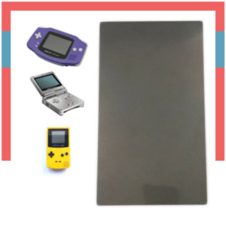 Filtro Polarizado Polar Para GameBoy Advance GBA / GameBoy Advance GBA Sp 001 / GameBoy Color GBC