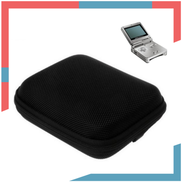 Estuche de Cremallera Rigido Protector Funda para Gameboy Advance GBA SP