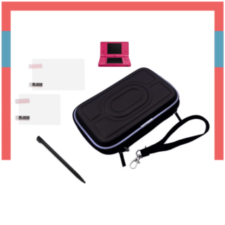Estuche de cremallera + Protector de Pantalla + Lapiz para Nintendo Dsi