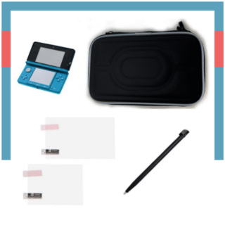 Estuche de cremallera + Protector de Pantalla + Lapiz para Nintendo 3DS