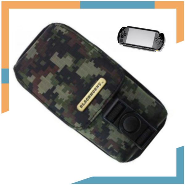 Estuche Protector Rígido Funda camuflado Compatible con Sony PSP