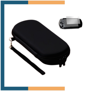 Estuche + Protector de Pantalla + Correa para Sony PSP
