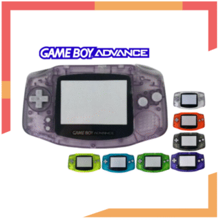 Carcasa de Repuesto Transparente Housing Case Para Gameboy Advance GBA