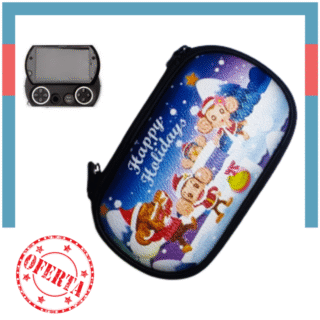 Estuche de Cremallera Protector Funda Rígida Para Sony Psp Go