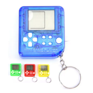 Mini Consola Llavero Tetris Portátil Retro Arcade