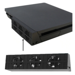 Ventilador Cooler de Refrigeración Trasero para PS4 Slim (3 Fans Turbo)