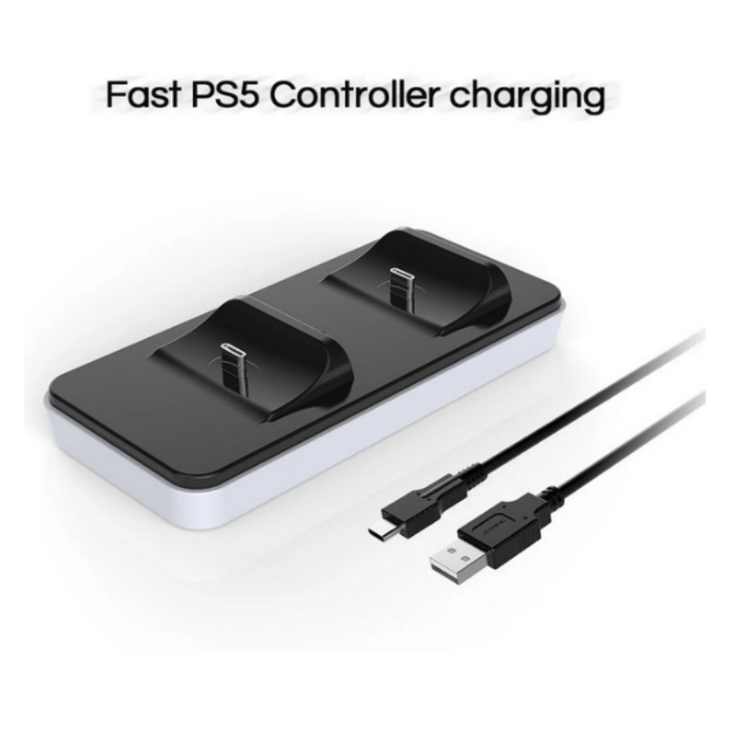 Soporte Base de Carga para 2 Controles Sony PS5 Dualsense - Imagen 2