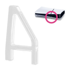 Soporte Horizontal Base Pata Plástica para Sony Ps5 Slim Versión Digital / Versión Con Lector de Discos