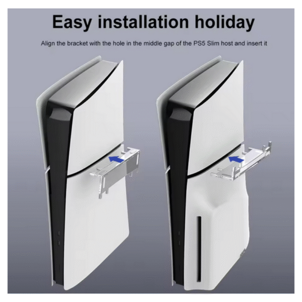 Soporte Horizontal Base Pata Plástica para Sony Ps5 Slim Versión Digital / Versión Con Lector de Discos - Imagen 8
