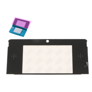 Plástico Frontal Lente para Pantalla Superior para Nintendo 3DS old pequeña