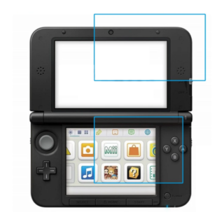 Set Vidrio Templado Protector de Pantalla Protector Antirayones para Nintendo 3DS XL Old / Nintendo New 3ds XL