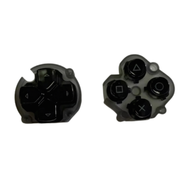 Set Botones Frontales Cruceta Silicona Conductora para Sony PS Vita Fat PSV serie 1000 - Imagen 3