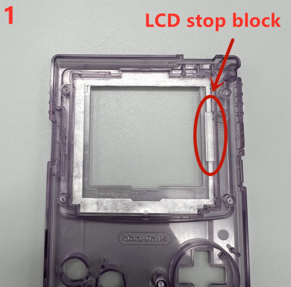 Mod Pantalla Retroiluminada Ips V3 para Nintendo Gameboy Color GBC - Imagen 2