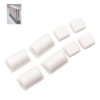 Set de 8 Tapones y Patas de Goma para Nintendo Wii