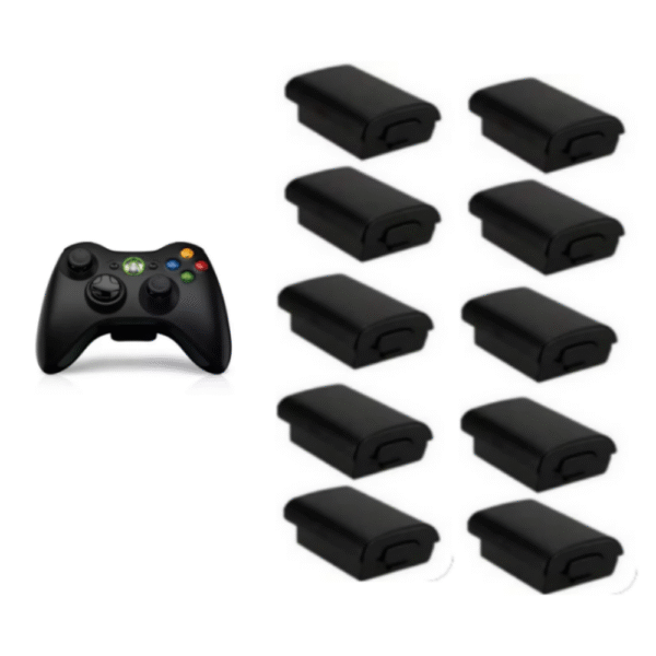 x10 Tapa Batería Porta Pilas Para Control Microsoft Xbox 360