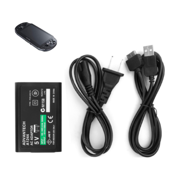 Adaptador Cargador AC Fuente Para Sony Ps Vita Serie 1000 PsVita Fat - Imagen 3