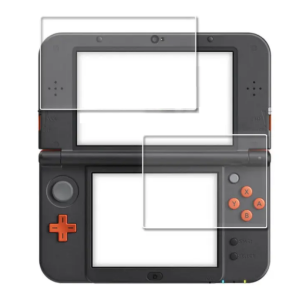 Set Vidrio Templado Protector de Pantalla Protector Antirayones para Nintendo 3DS XL Old / Nintendo New 3ds XL - Imagen 2
