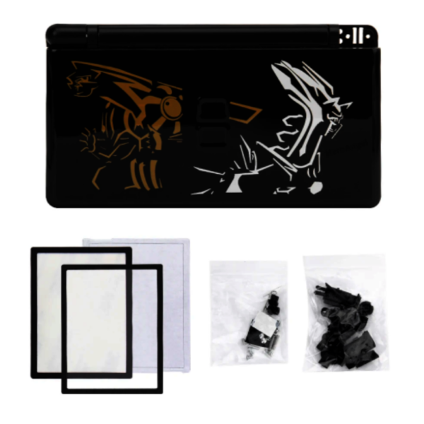 Carcasa Repuesto Housing Case Edición Pokemon Blanco y Negro Zekrom Reshiram para Nintendo DS Lite NDSL - Imagen 2