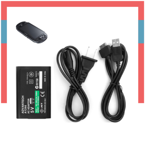 Adaptador Cargador AC Fuente Para Sony Ps Vita Serie 1000 PsVita Fat