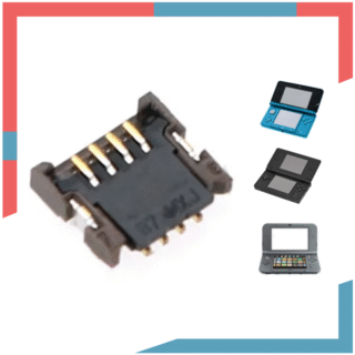 Slot Puerto Conector de 4 pin para Táctil Nintendo 3ds / Táctil Nintendo 3ds XL / Pantalla NDS / Táctil DSi